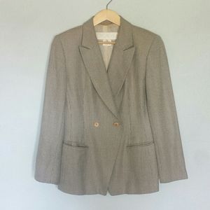 Escada Vintage Silk Blend Blazer